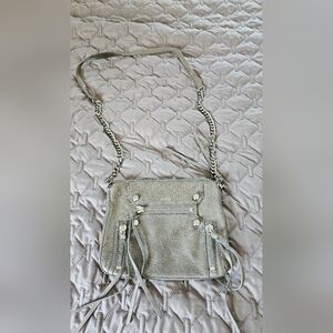 Gray Chain Strap Women's Bag